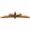 Ekena Millwork Alberta Smooth Timber Gable Bracket, Western Red Cedar, 96"W x 24"H x 5 1/2"D x 5 1/2"F, 6/12 Pitch GBW096X24X0606ALB00SWR - alternate 4
